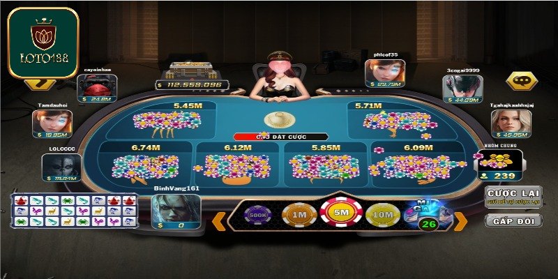 Các cửa cược game bầu cua phổ biến nhất