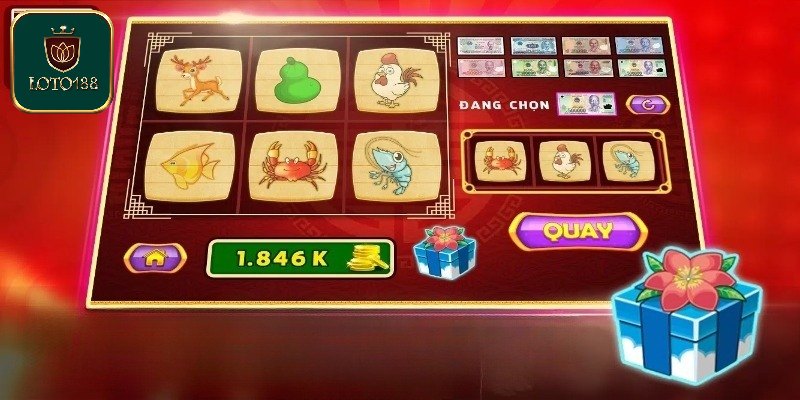Game bầu cua sở hữu cơ hội trúng thưởng 