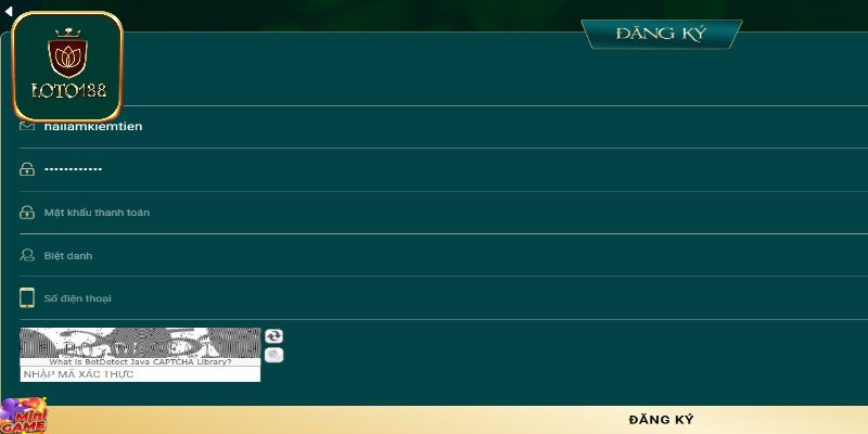 Hướng dẫn đăng ký Loto188 với 3 bước siêu nhanh