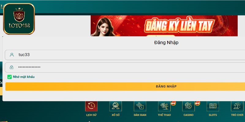 Hướng dẫn đăng nhập Loto188 chi tiết nhất