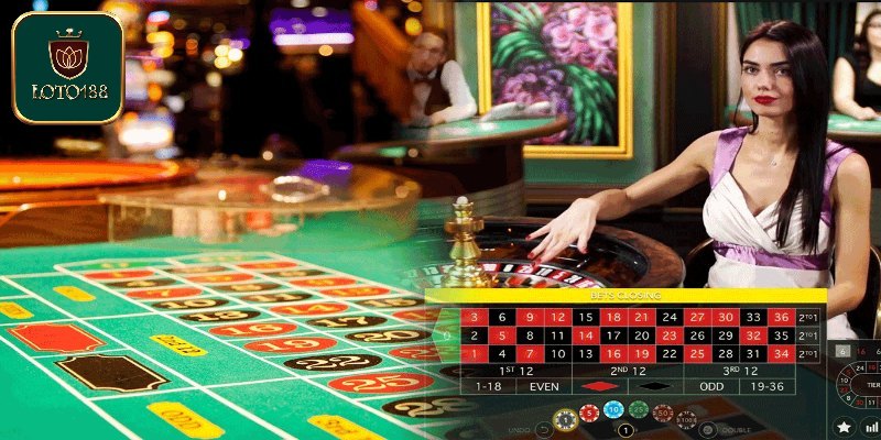 Siêu phẩm game roulette tại live casino Loto188